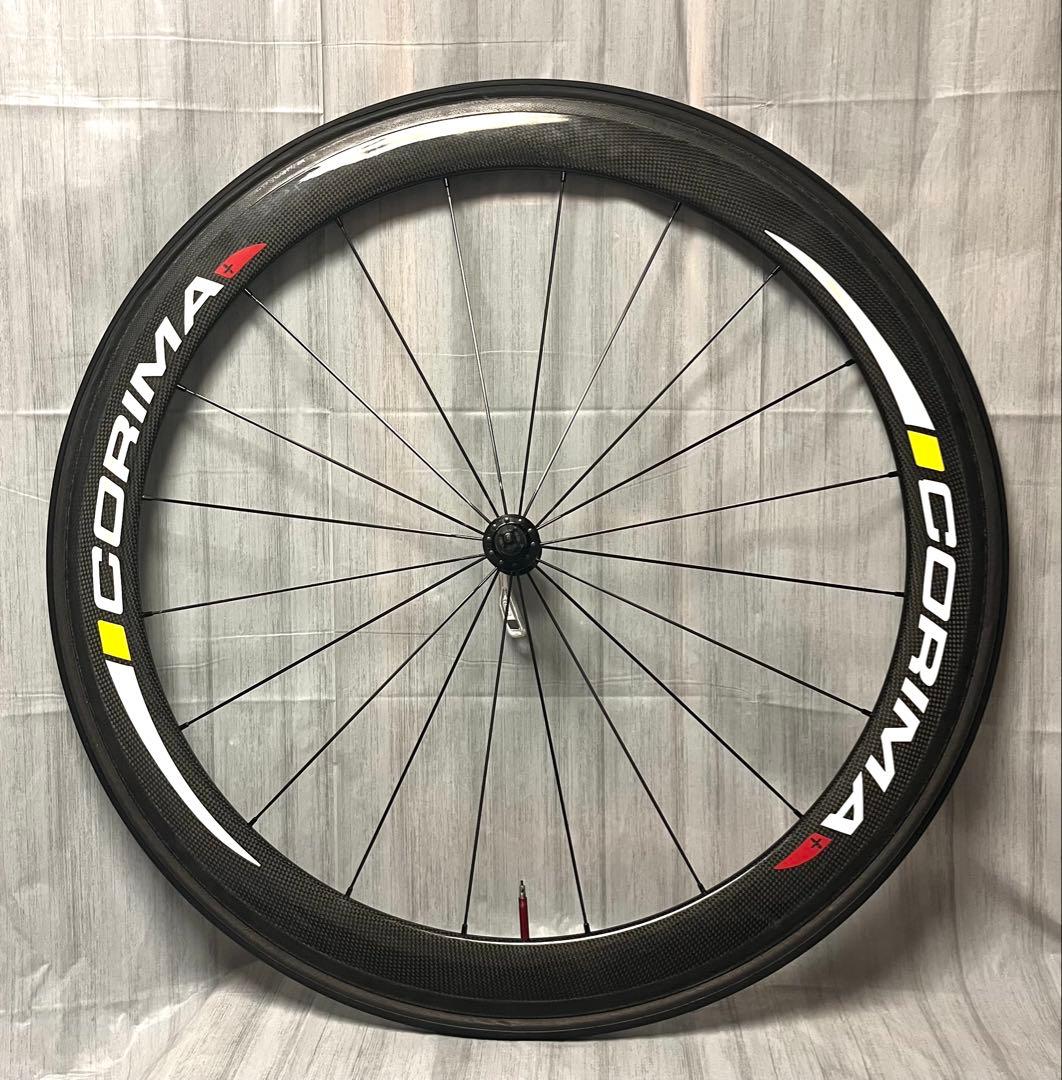 【訳あり】中華手組みカーボンホイール　チューブラー　シマノ10S