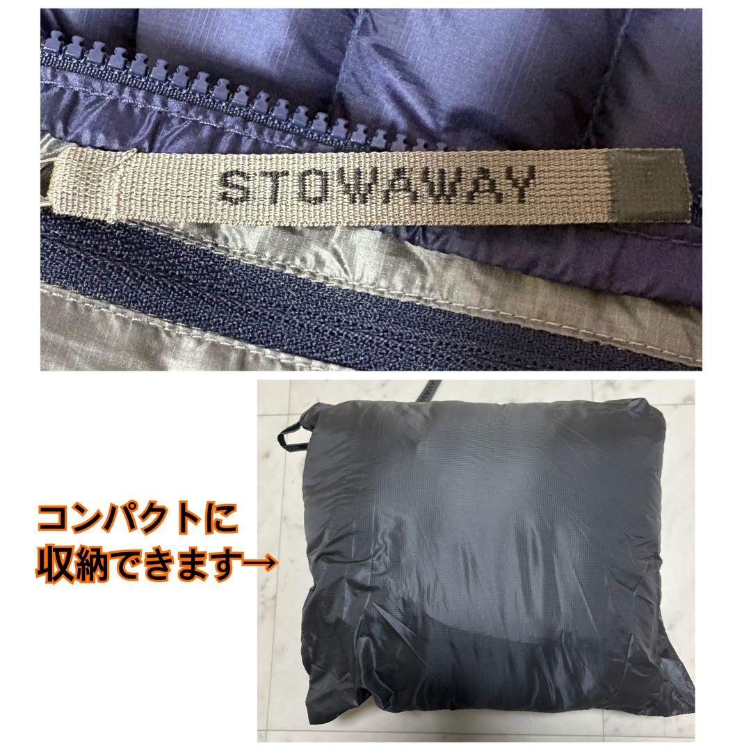 エルエルビーン ウルトラライトダウン 850 紺 大きい XL コンパクト収納