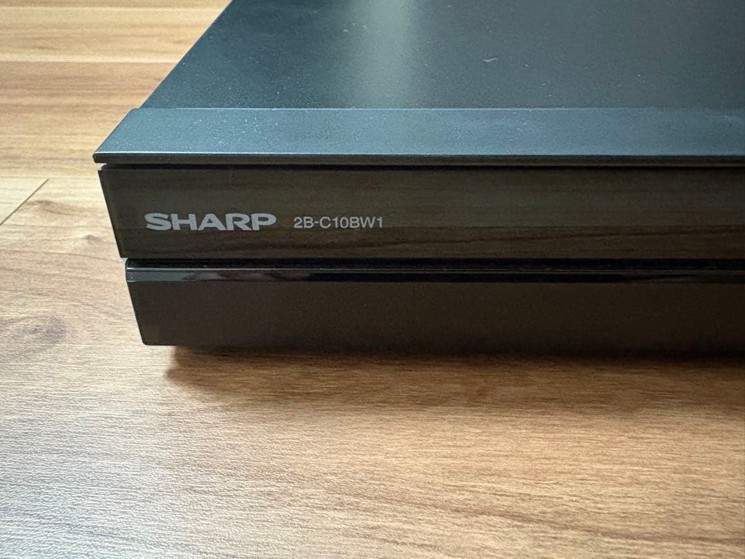 【中古】ＳＨＡＲＰブルーレイ（１ＴＢ・２番組同時録画）　２Ｂ－Ｃ１０ＢＷ１