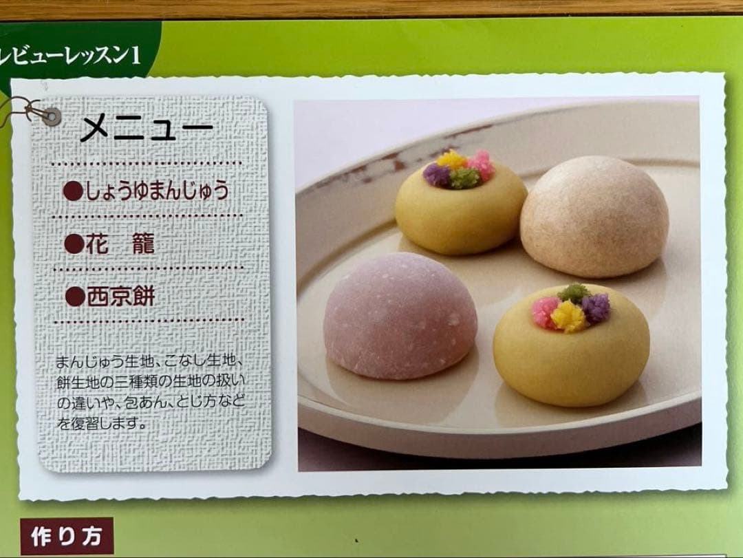 ホームメイドクッキング　2014年度和菓子レシピ