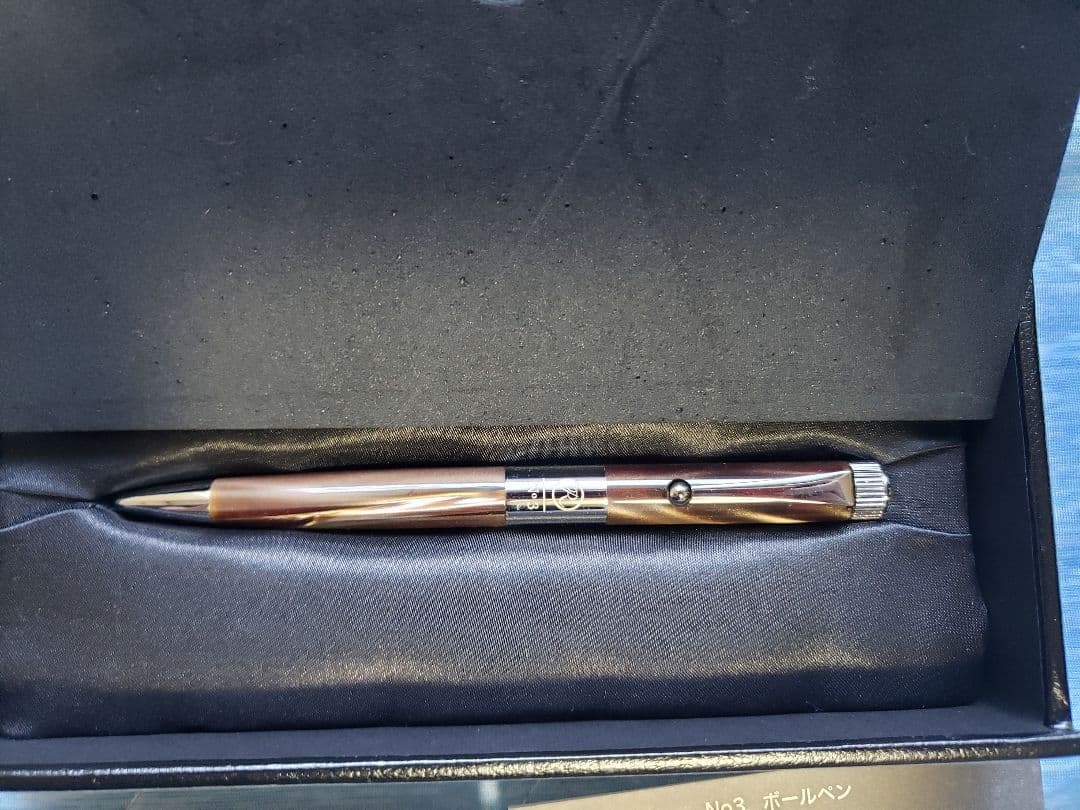 ROMEO No.3イタリアングレー細軸 ボールペン本体
