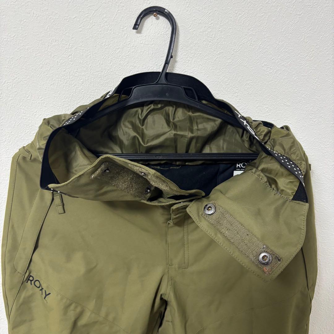 ROXY スノーボードウェア　パンツ　レディース　カーキ　M スキーウェア