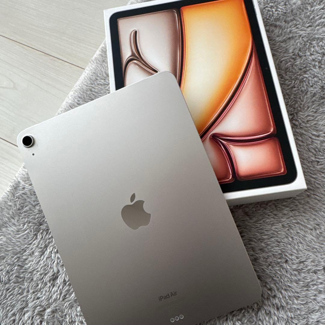 カバーキーボードつきApple iPadAirM2 256GB本体 箱付き