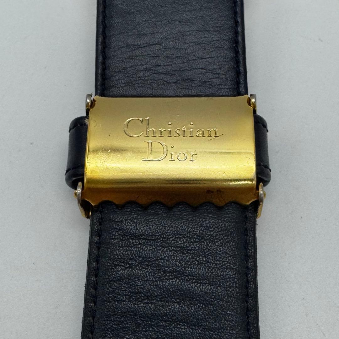 Christian Dior ディオール ヴィンテージ レザーベルト レディース