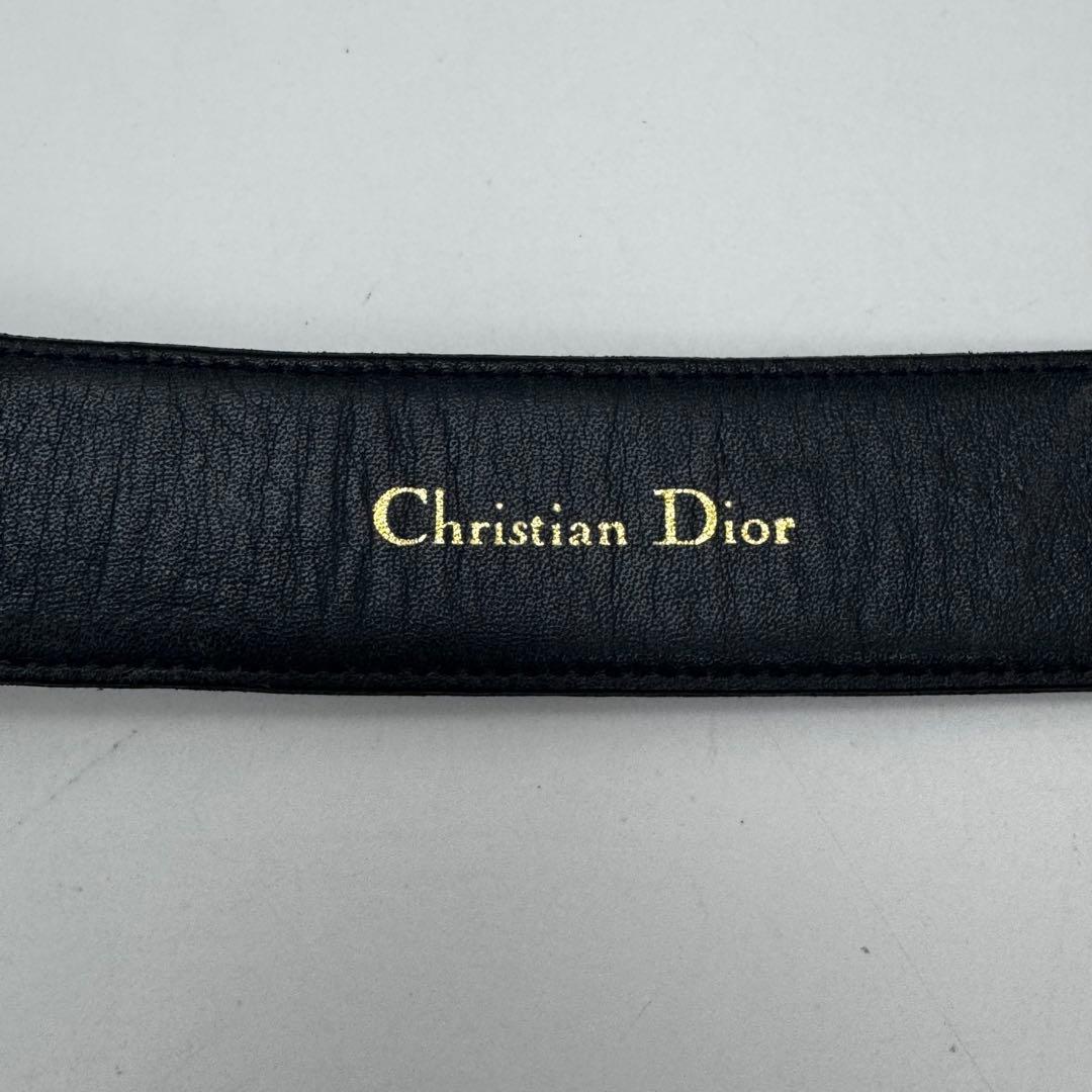 Christian Dior ディオール ヴィンテージ レザーベルト レディース