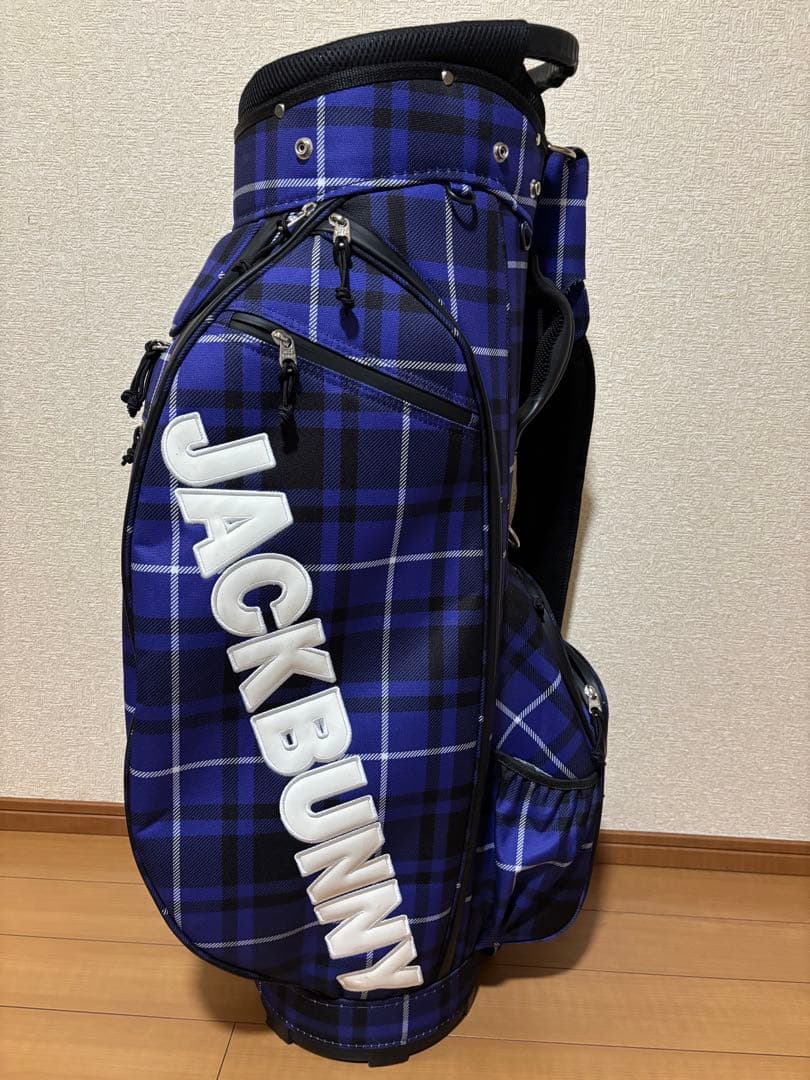 JACKBUNNY チェック柄 キャディバッグ