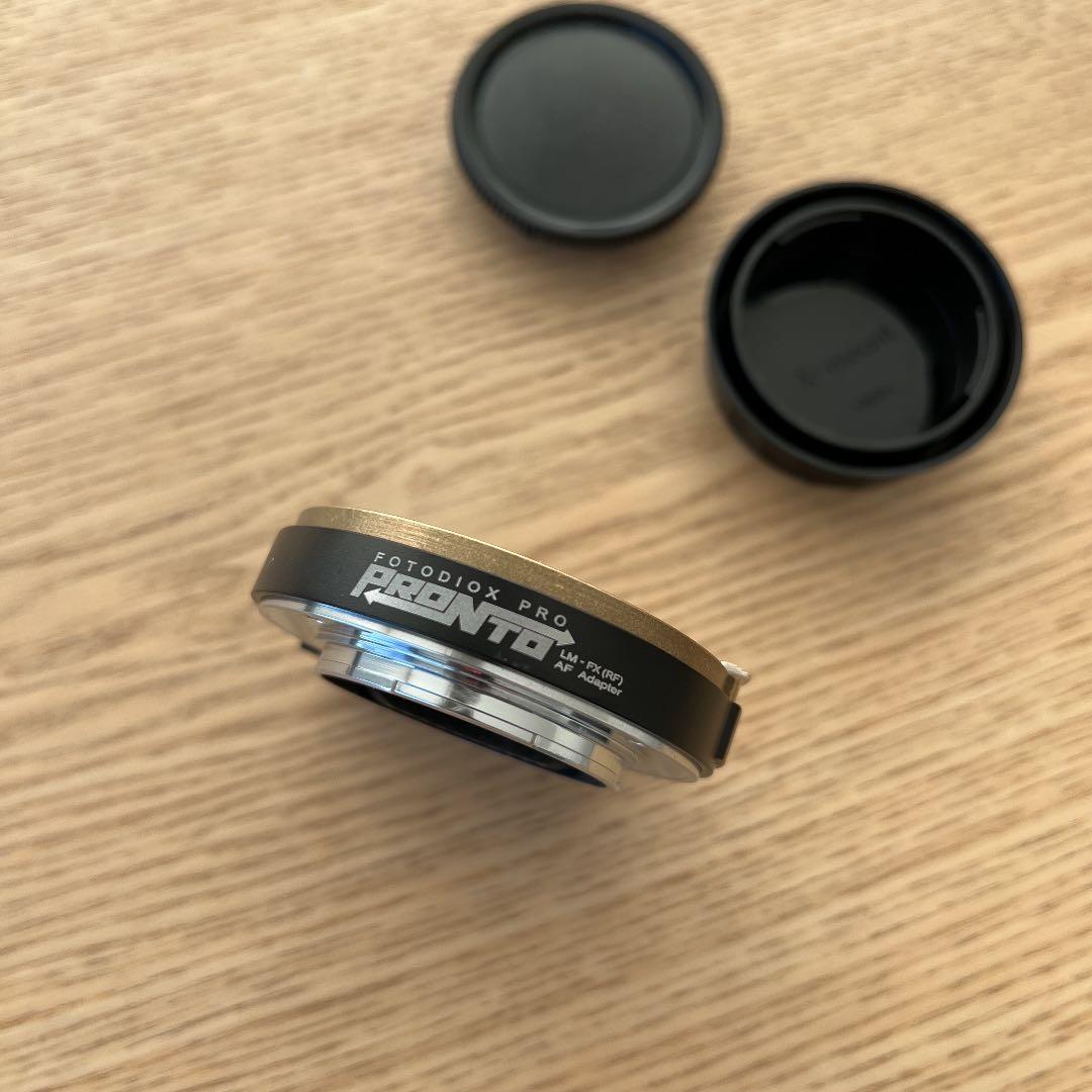 オートフォーカスアダプター　ライカMマウント→フジXマウント