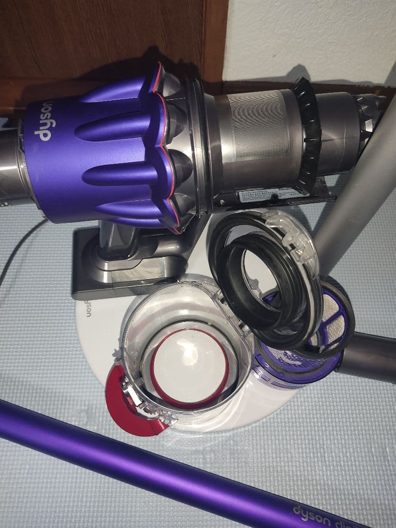 ダイソンコードレス掃除機Digital slim SV18専用スタンド付き