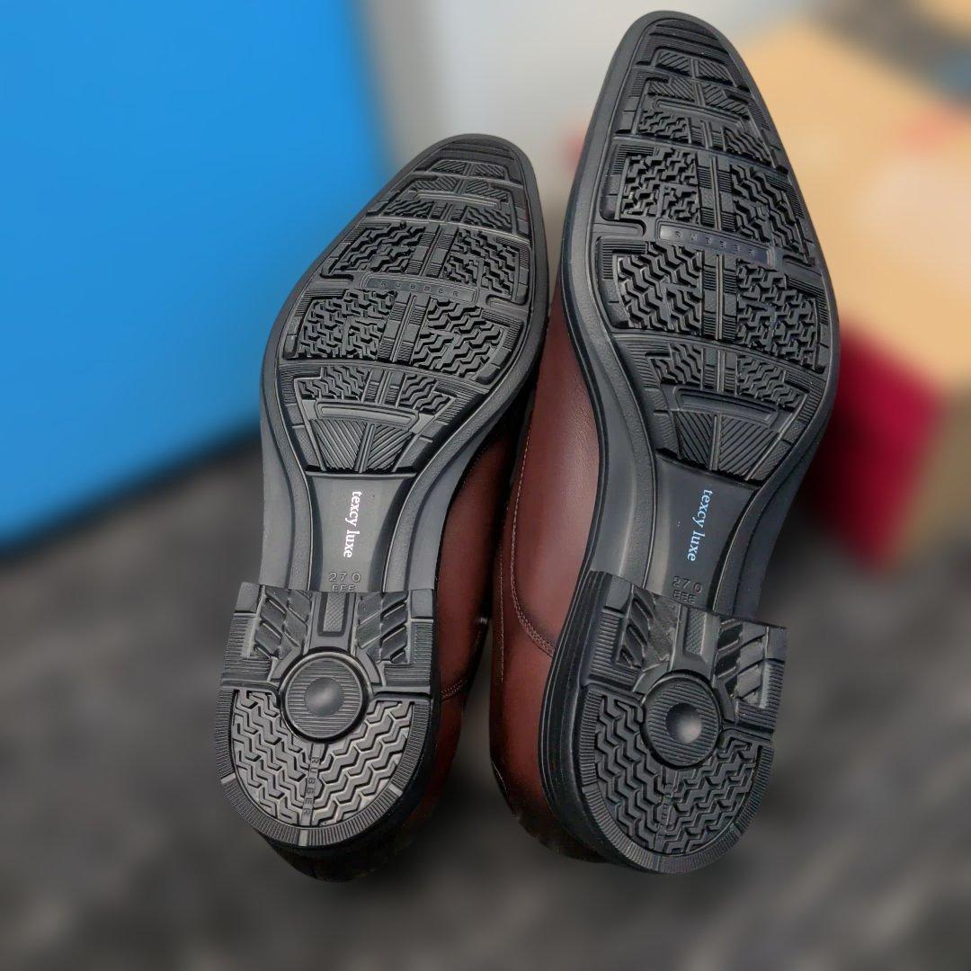 ★25日迄限定値下げ★テクシーリュクス本革ゴアテックスワイン27.0EEE