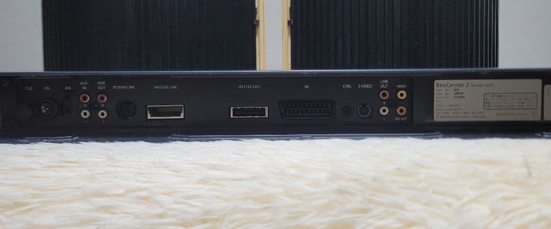 B&O BeoCenter 2, 天然木製ケース付きBeolab 4000