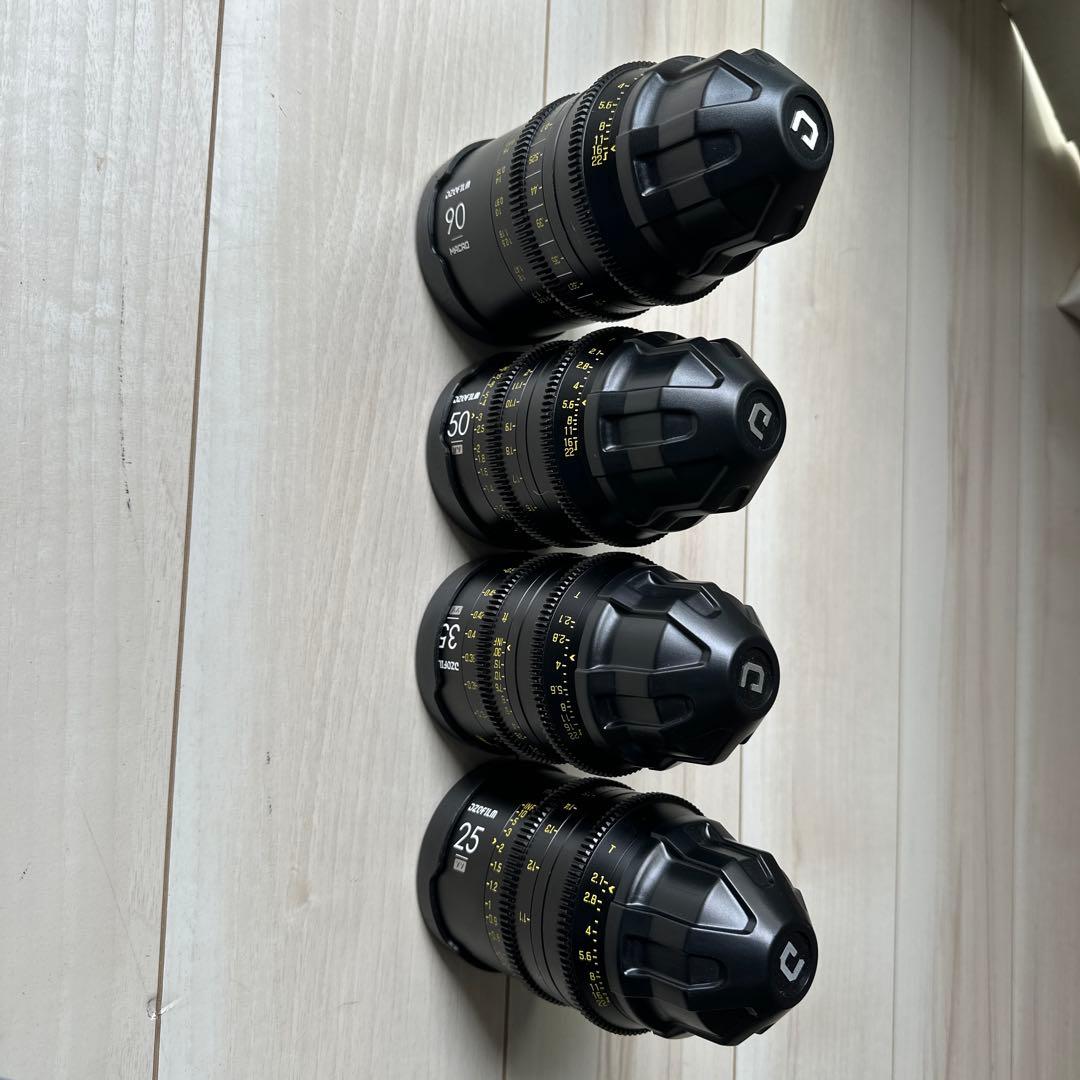レンズ(単焦点) DZO FILM Vespid Prime 25,35,50,90 EF PL