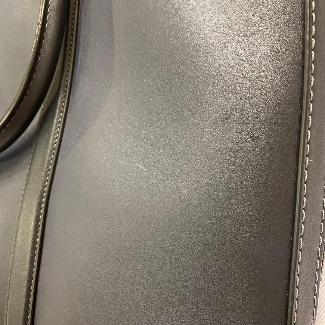 コーチ　ビジネスバッグ　ネイビー