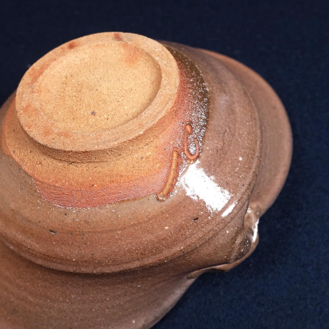 西岡小十 絵唐津蛤形 向付 5客 共箱