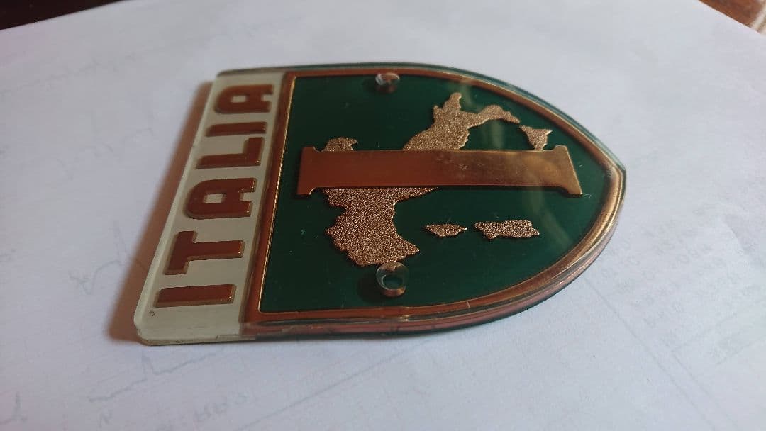 1960年前半 イタリア フェンダーバッジ
