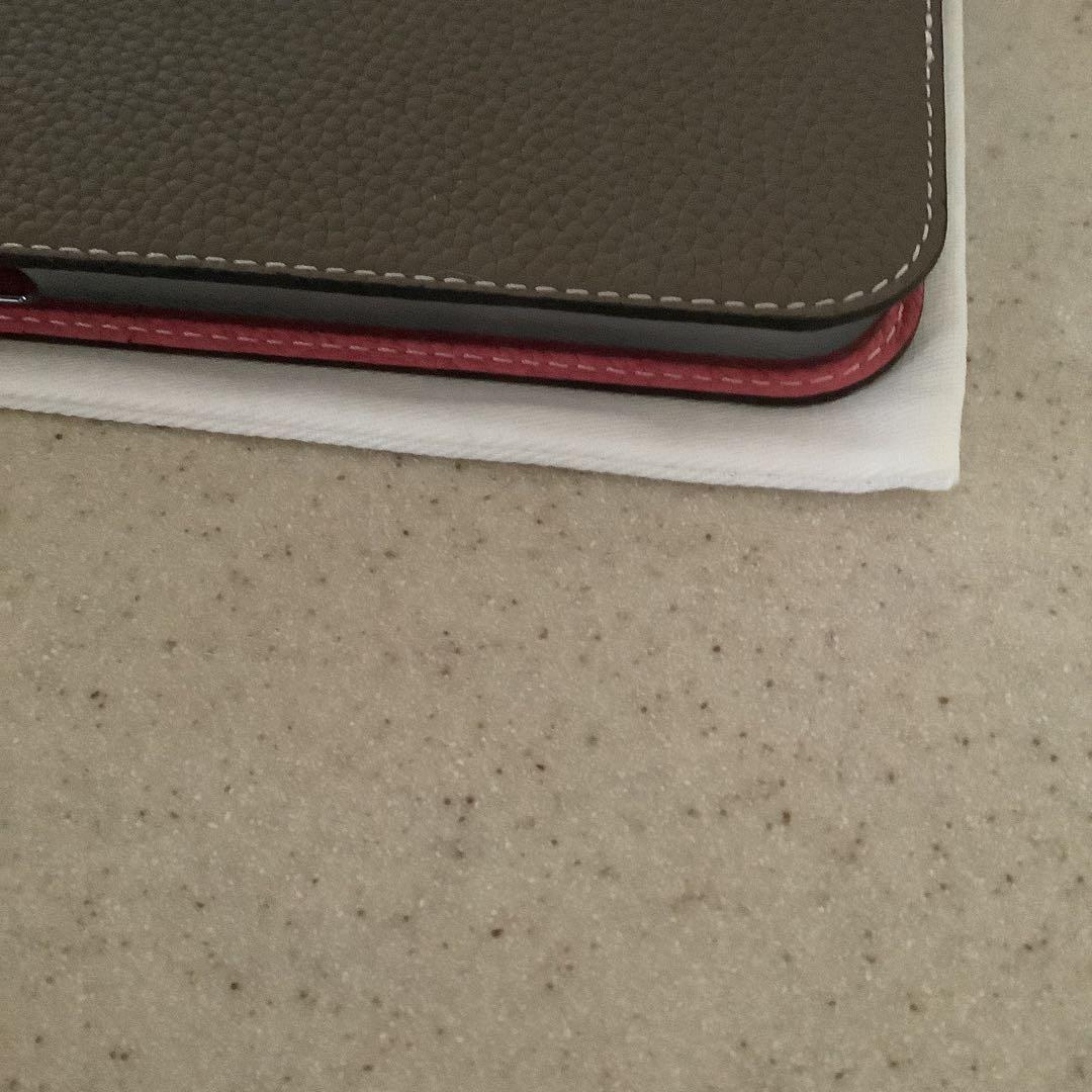 BONAVENTURA 手帳型 iPhone15plusケース ピンク