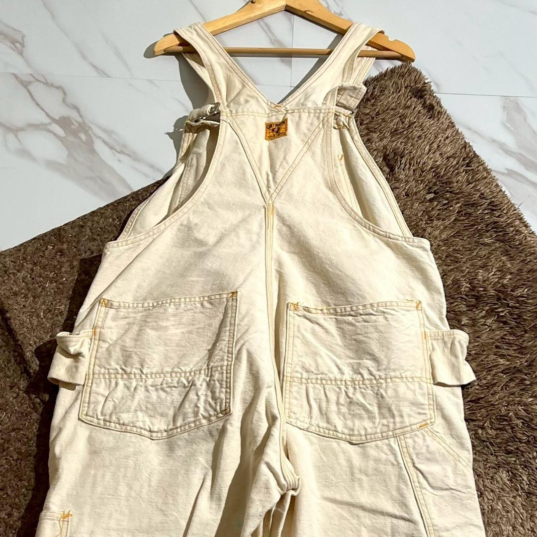 50s CAN'T BUST'EM GOLD LABEL　生成り　オーバーオール