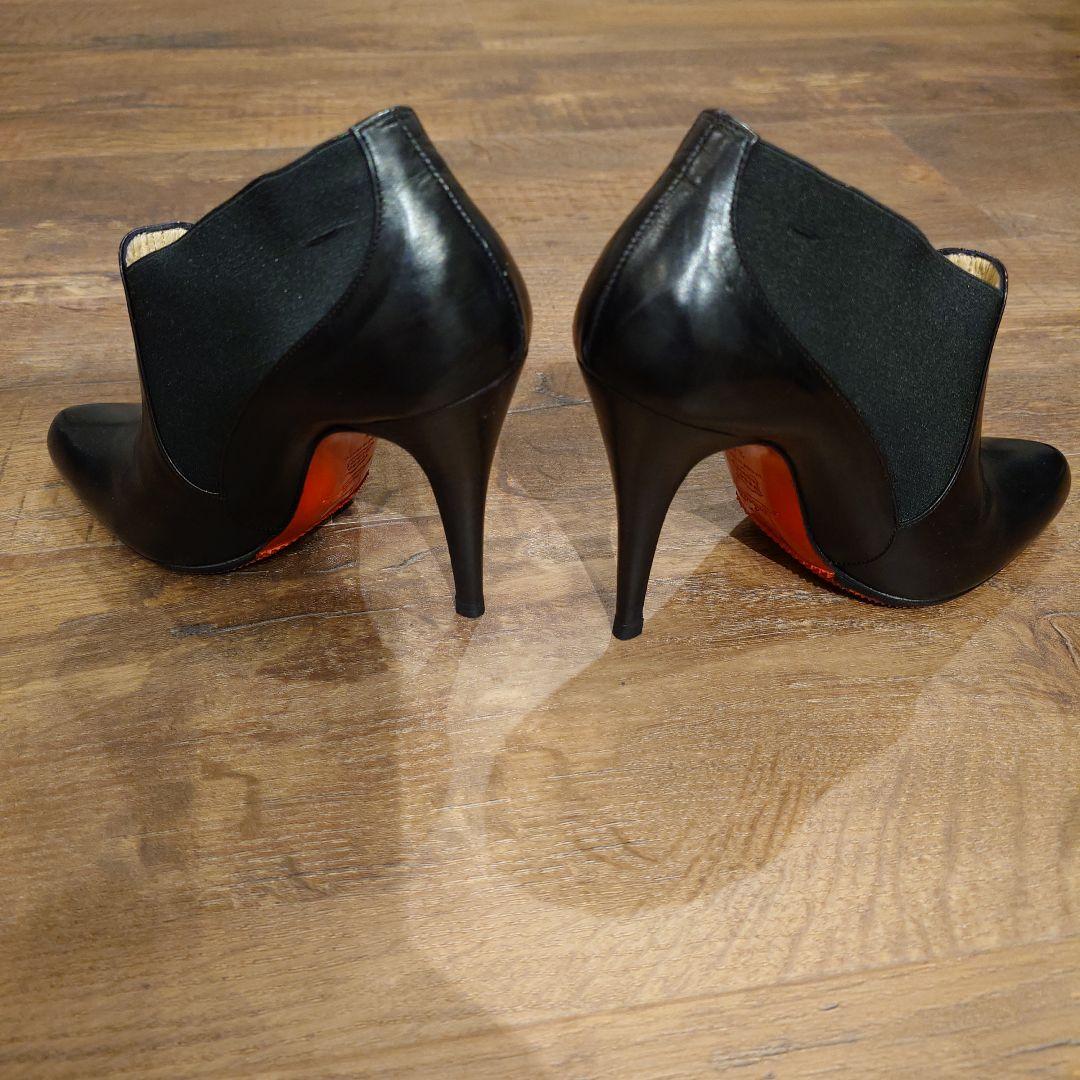 Christian Louboutin サイドゴアブーツ 38 ブラック