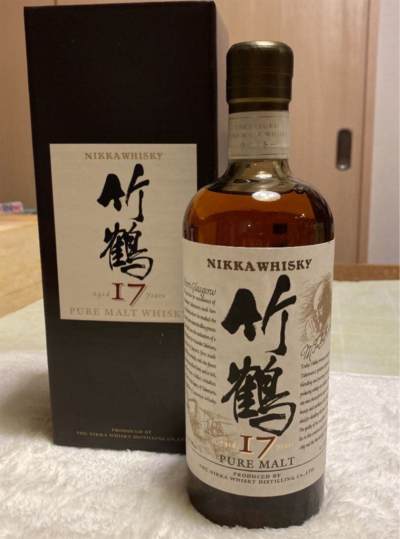 新品！箱付！旧ラベル！　竹鶴17年 700ml