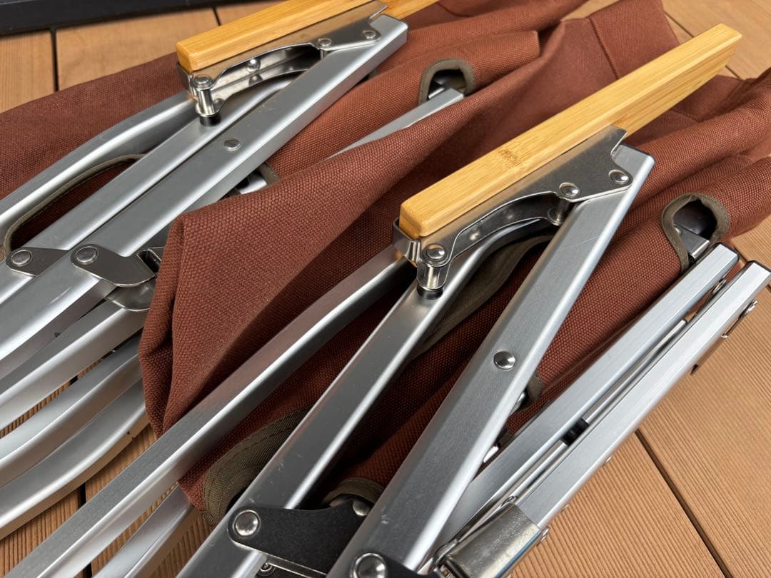 スノーピーク ローチェア30 ブラウン 2脚セット②