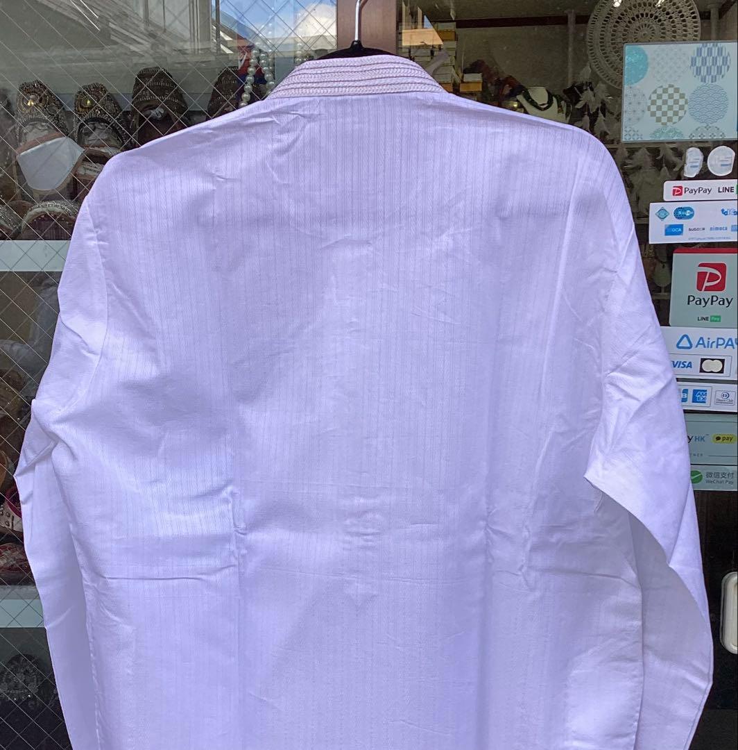 ホワイト カジュアル トップスとパンツセット