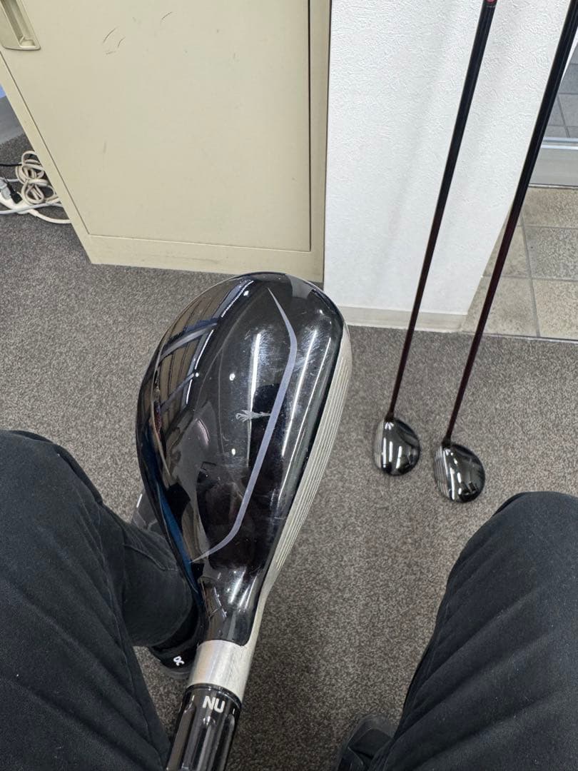 レフティONOFF3番7番ウッドTaylorMade3UフレックスS