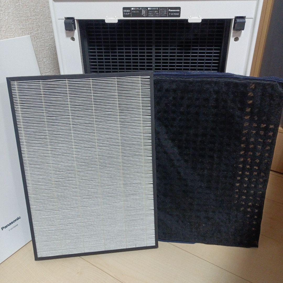 Panasonic 　エコナビ　 ナノイー 加湿空気清浄機 F-VC70XМ