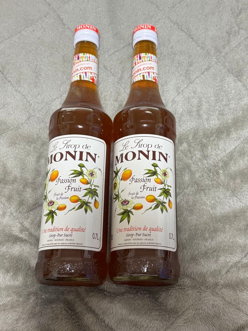 モナン シロップ 700ml パッションフルーツ　ストロベリー　ホワイトピーチ