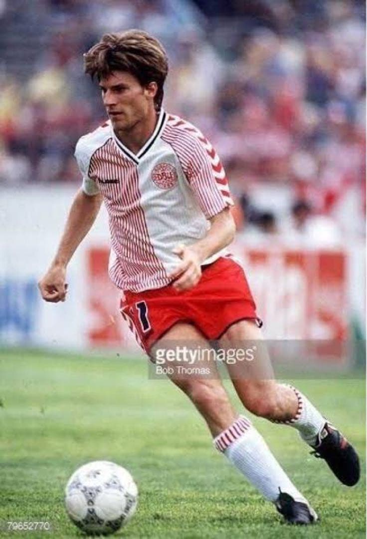 デンマーク代　ユニフォーム　ラウドルップ　Oサイズ