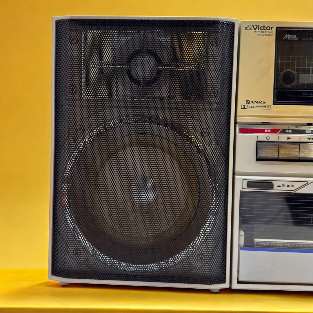 Victor ビクター DC-33 ポータブルディスクコンポ　昭和レトロ 現状品