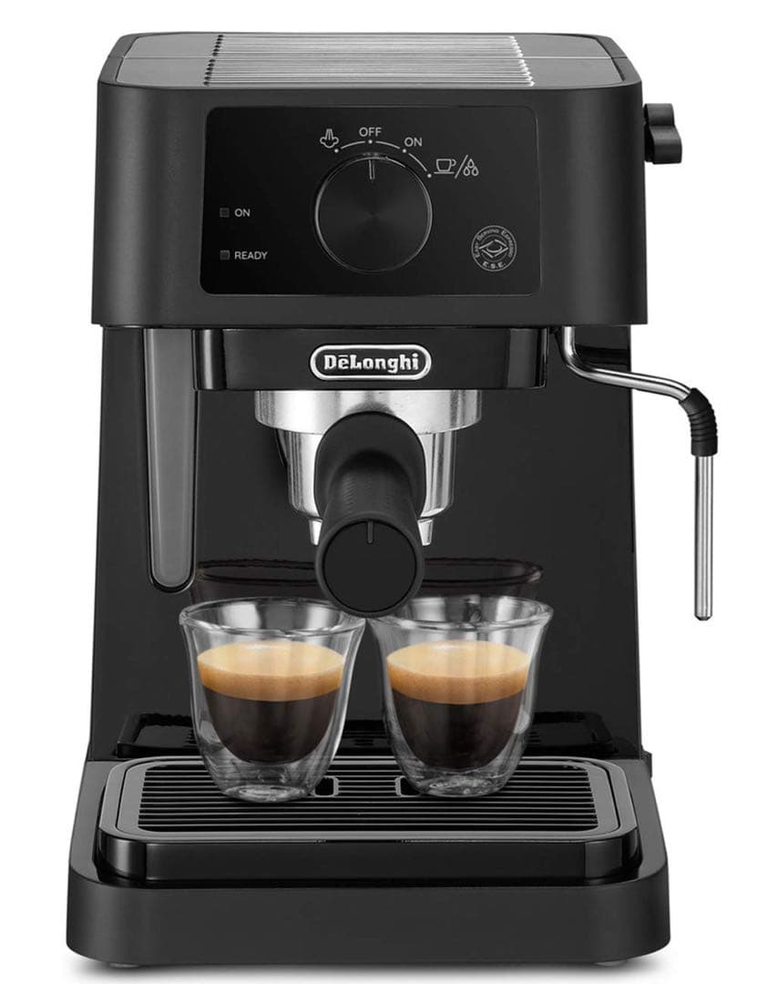 DeLonghi エスプレッソマシン ブラック