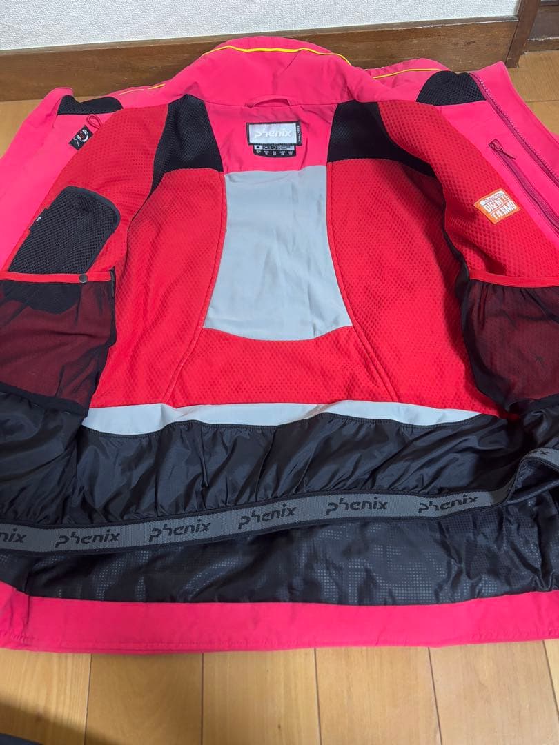 フェニックス　スキーウェア　オルカシェル　ピンク　M セットアップ