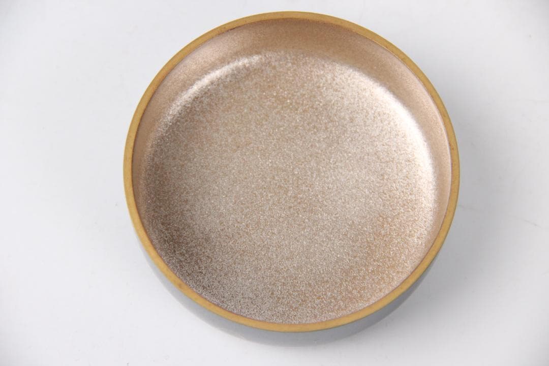 加賀蒔絵師宗利作 吉田利昭 大棗 内銀地 螺鈿細工入 栞付き N11-15A