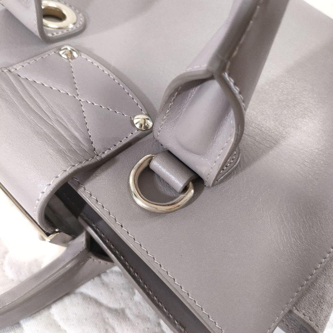 保存袋付き美品✨ジミーチュウ　ライリーS　2wayショルダーバッグ　グレージュ