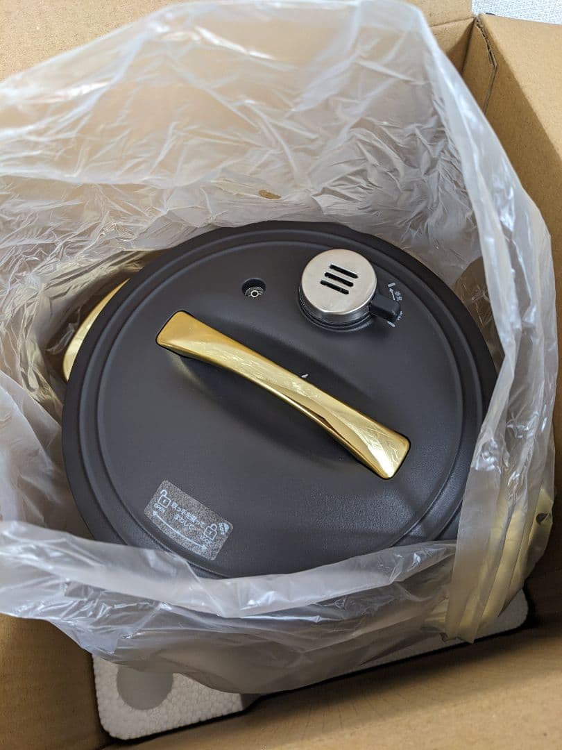 Re·De Pot 電気圧力鍋 PCH-20LB ブラック BLACK