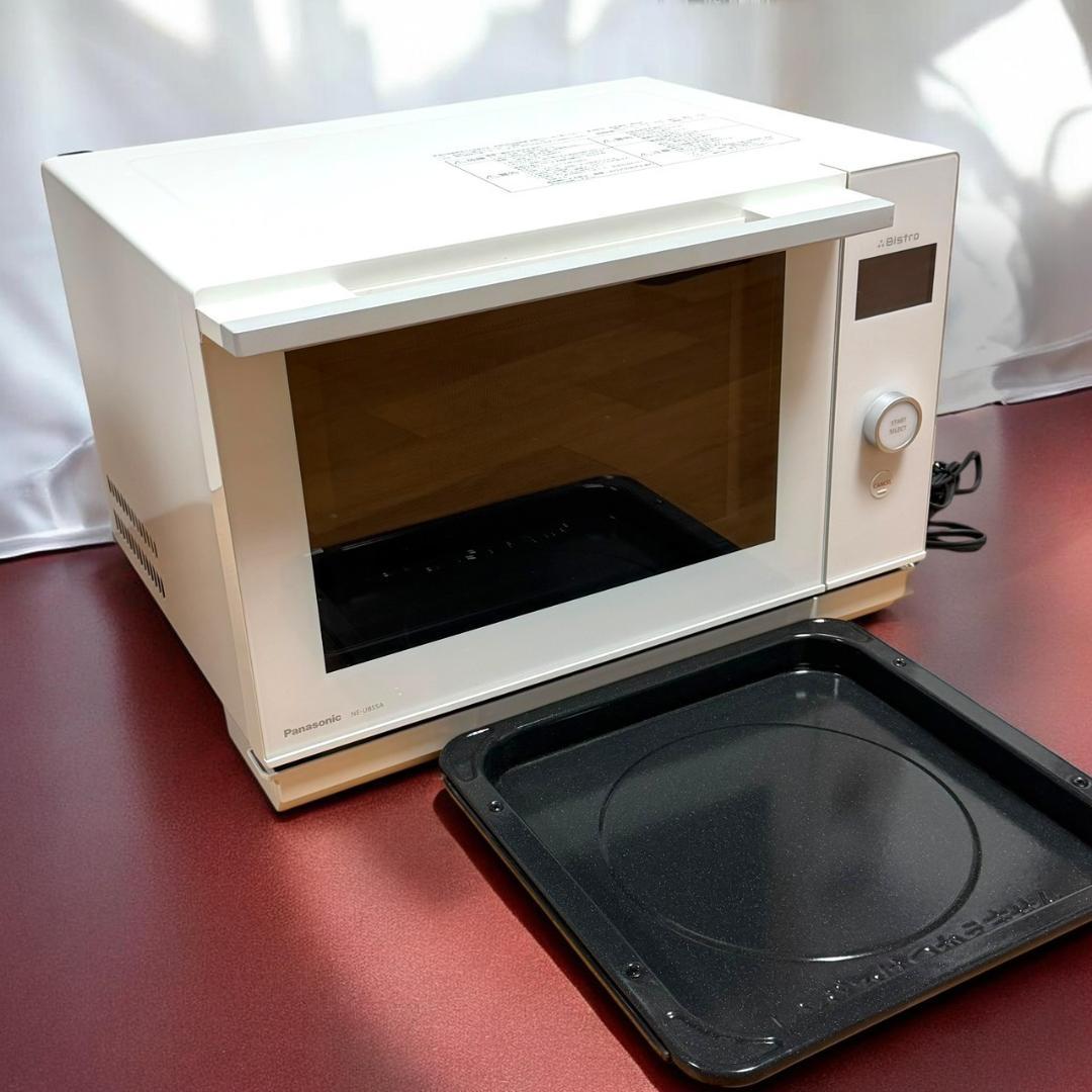 ☆2022年製 極美品 パナソニック NE-UBS5A ホワイト オーブンレンジ