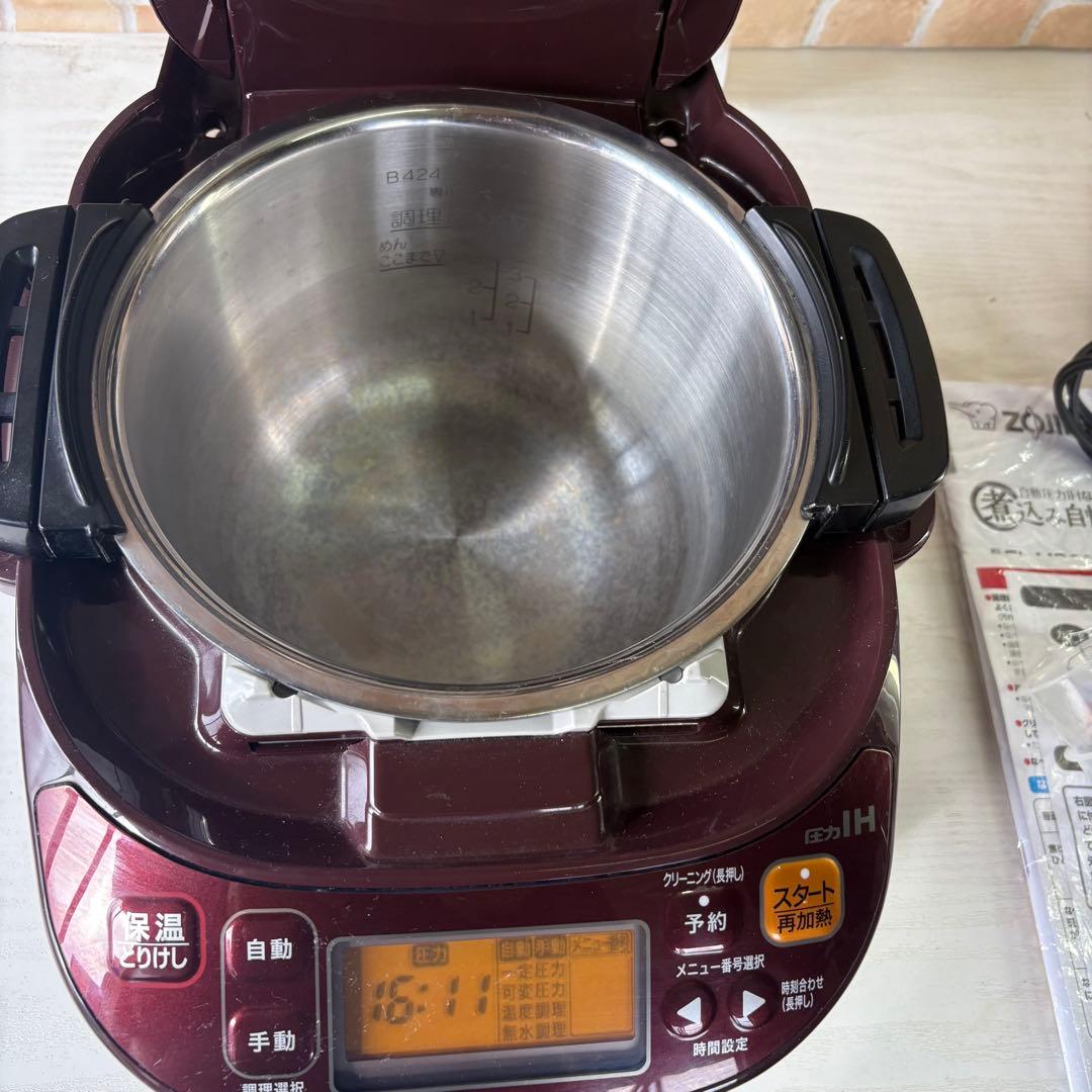 圧力IHなべ　EL=MB30　2019年製　象印