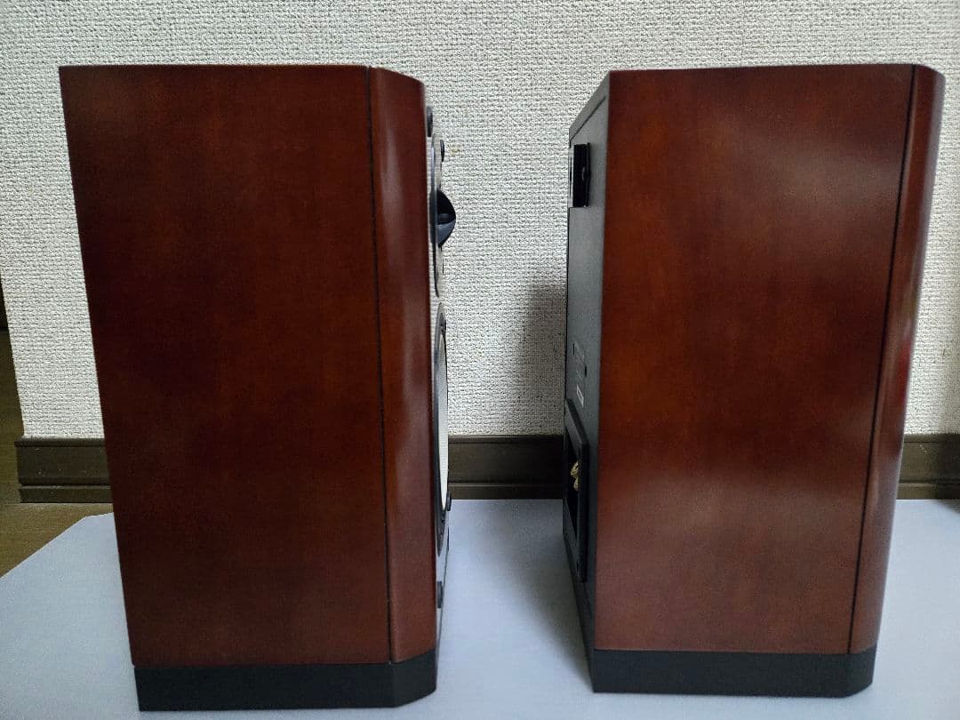 ONKYO オンキヨー スピーカー D-508M ペア 木目調 説明書付