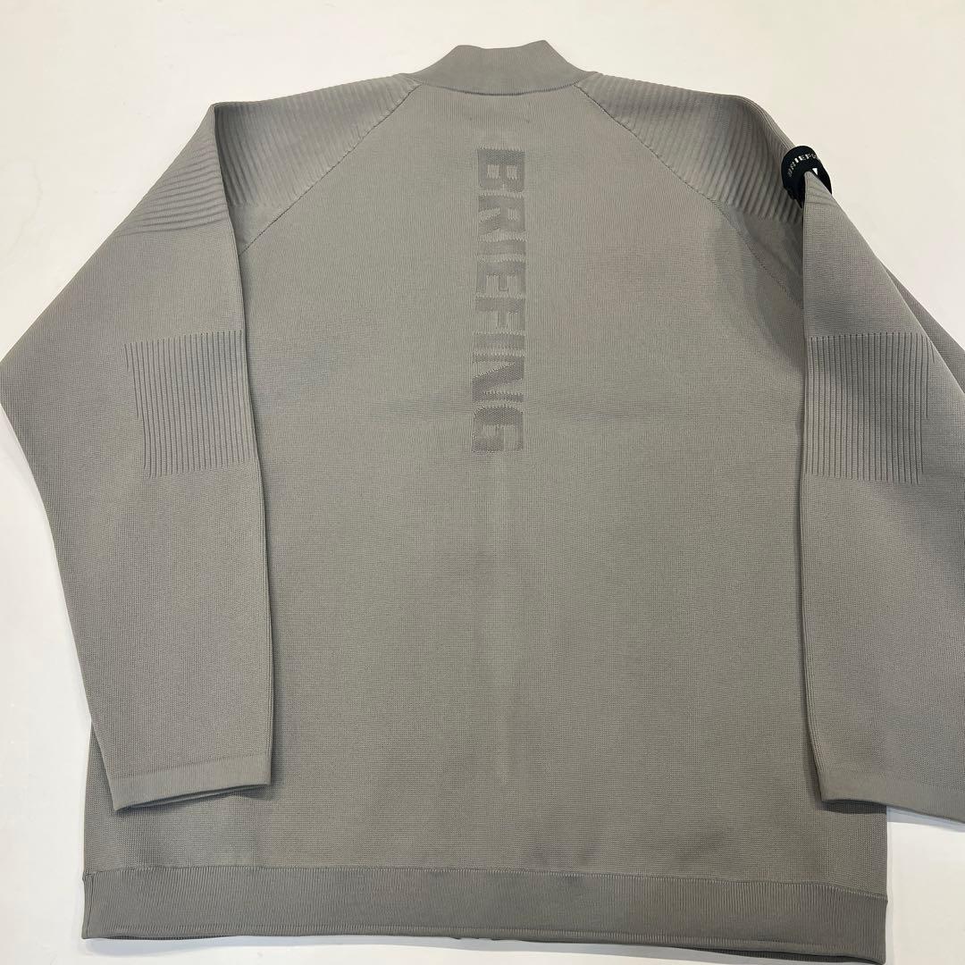 新品　BRIEFING MEN'S WR KNIT BLOUSON グレーL