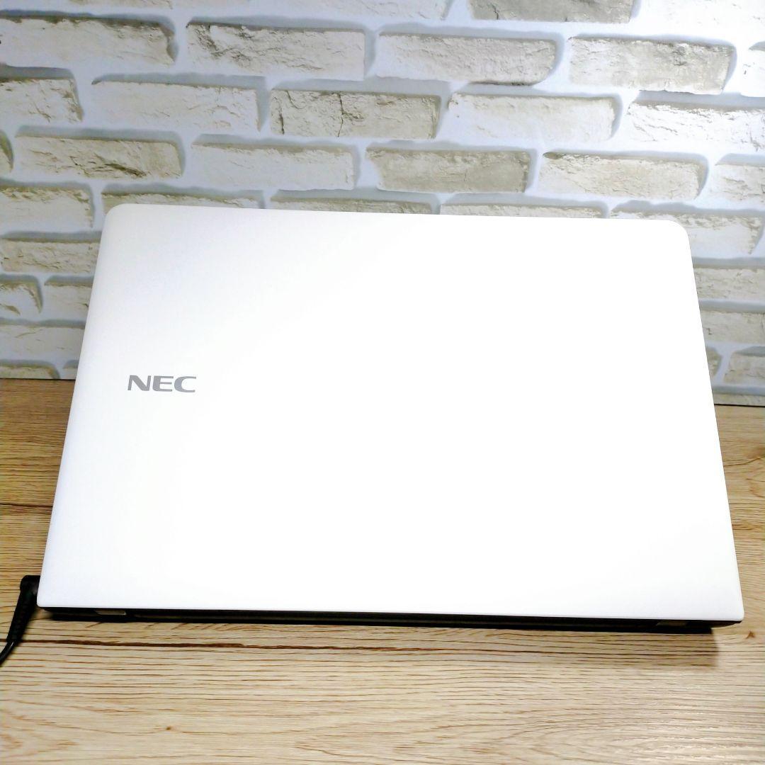すぐに使える NECノートパソコン Windows11 大容量で音楽や写真保存に