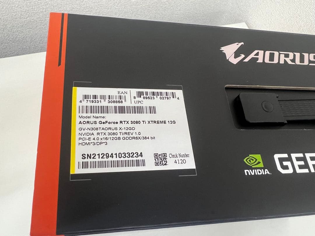 ギガバイト AORUS XTREME RTX 3080Ti
