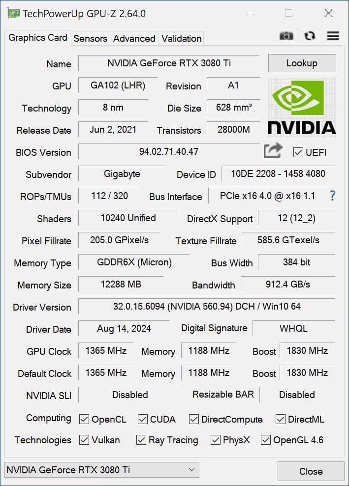 ギガバイト AORUS XTREME RTX 3080Ti