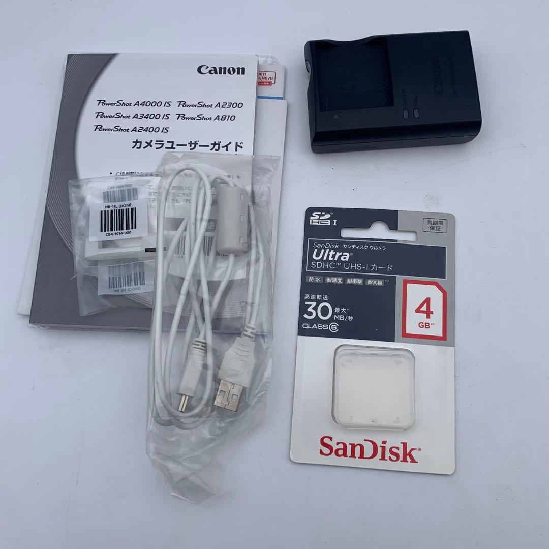 Canon PowerShot A4000 IS デジタルカメラ 稼動品