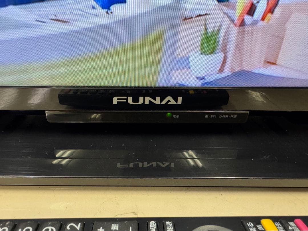 FUNAI 液晶テレビ FL-40HB2000 リモコン付き
