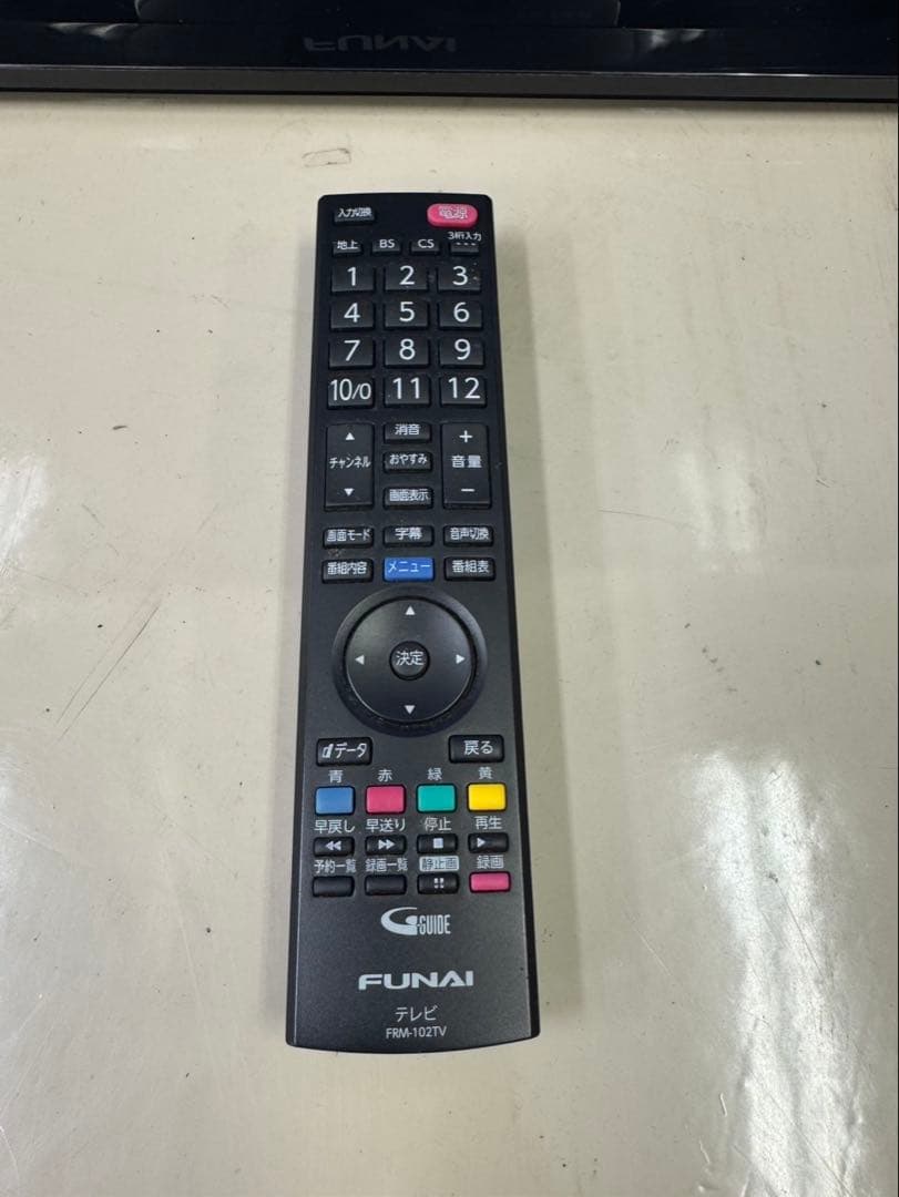 FUNAI 液晶テレビ FL-40HB2000 リモコン付き