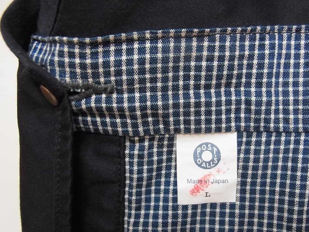 Post Overalls No.1 OVERALLSモールスキンオーバーオール