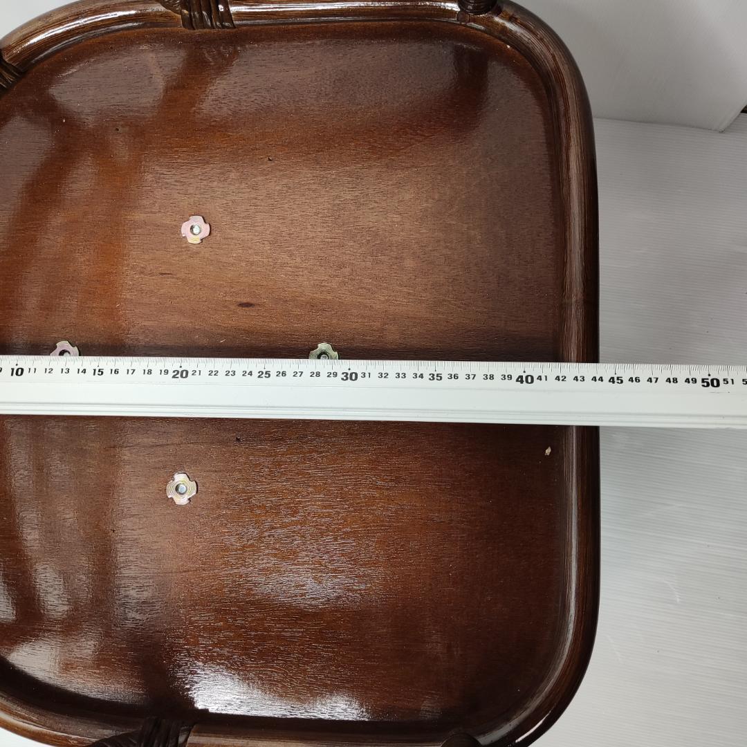 ラタン 回転座椅子 肘掛け クッション付き 椅子 チェア アンティーク　籐