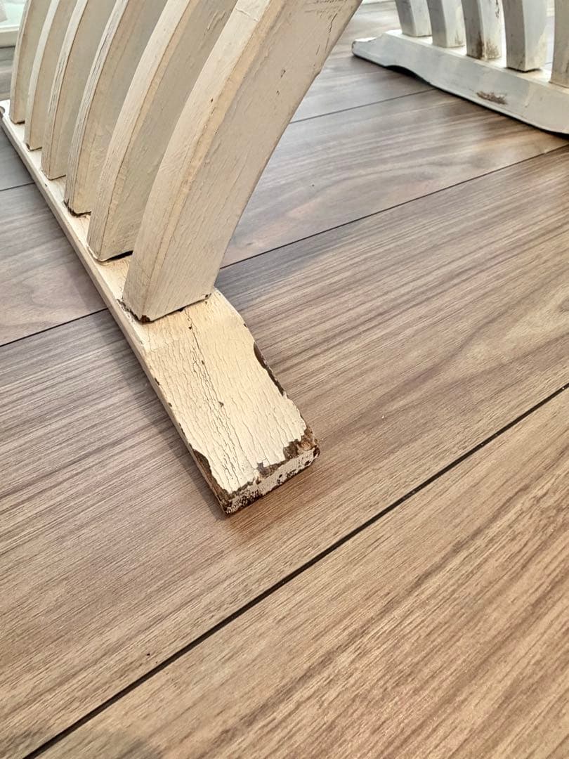 【本日限定】フランス アンティーク サボナローラチェア X脚 折りたたみ椅子