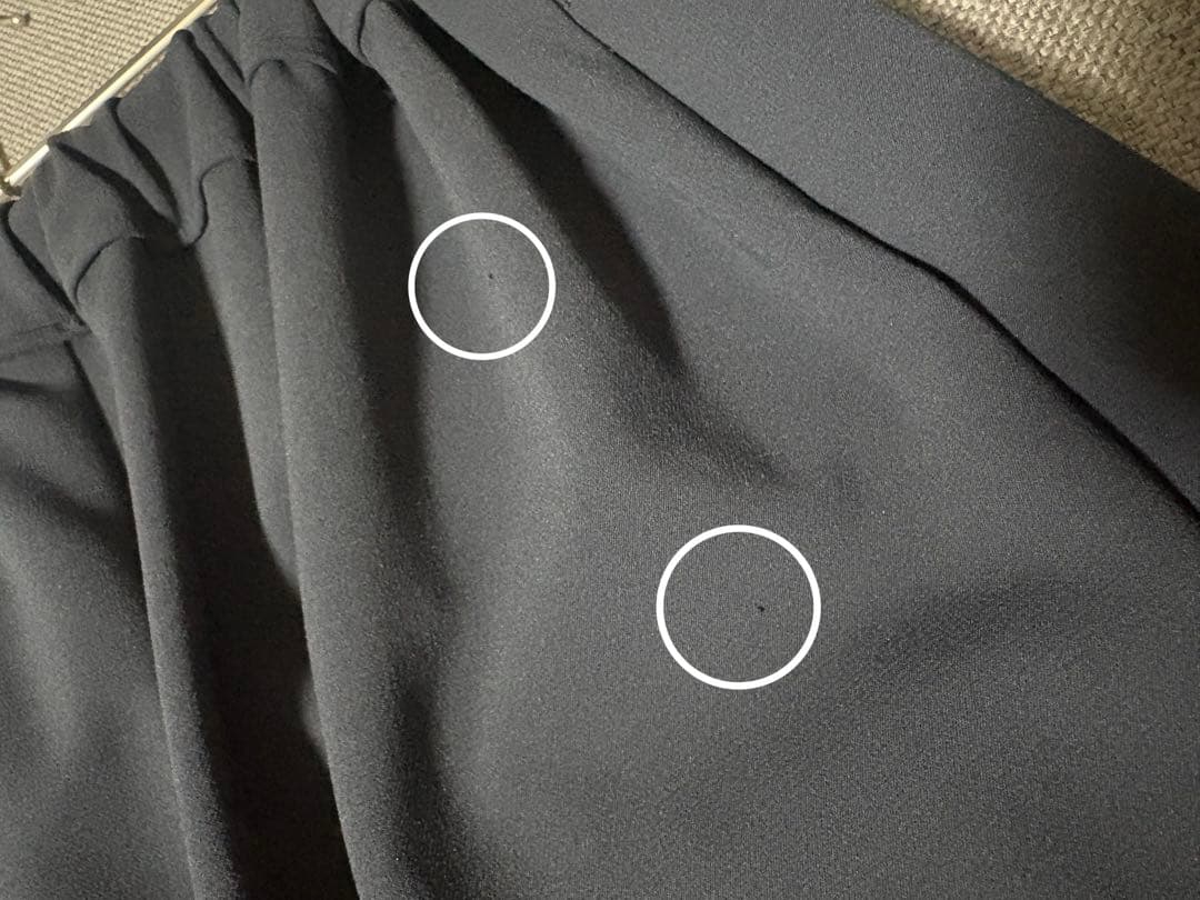 ソーノ sono Navy -Dot Jacquard-チュニックジャケット