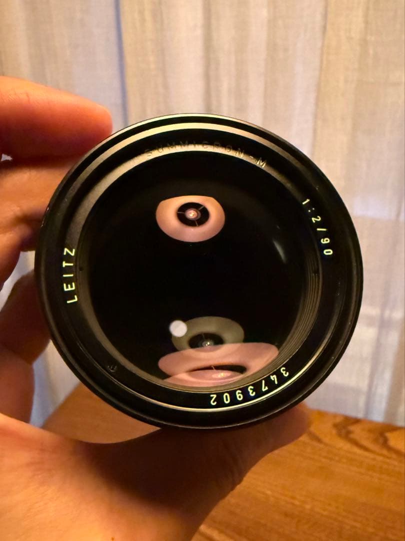Leica Summicron 90mm F2 3rd 外観のみ少しスレ光学良好