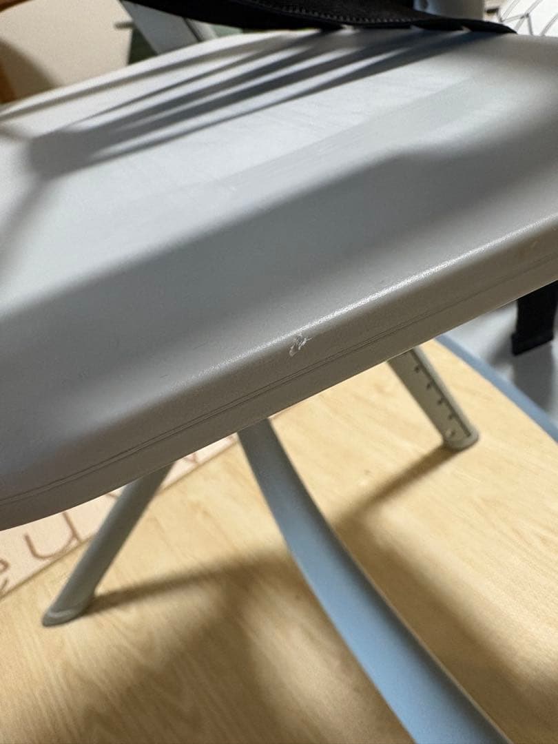 【manandy】ノウス　ハイチェア グレー　テーブル・安全ベルト付き